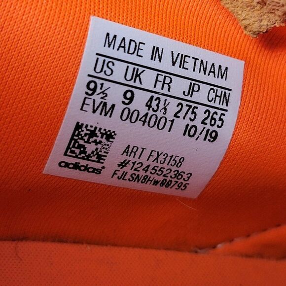 EUC Adidas X Ivy Park Nite Jogger 2020 FX3158 Orange Maroon - Size 9.5, Beyonce - Picture 13 of 13